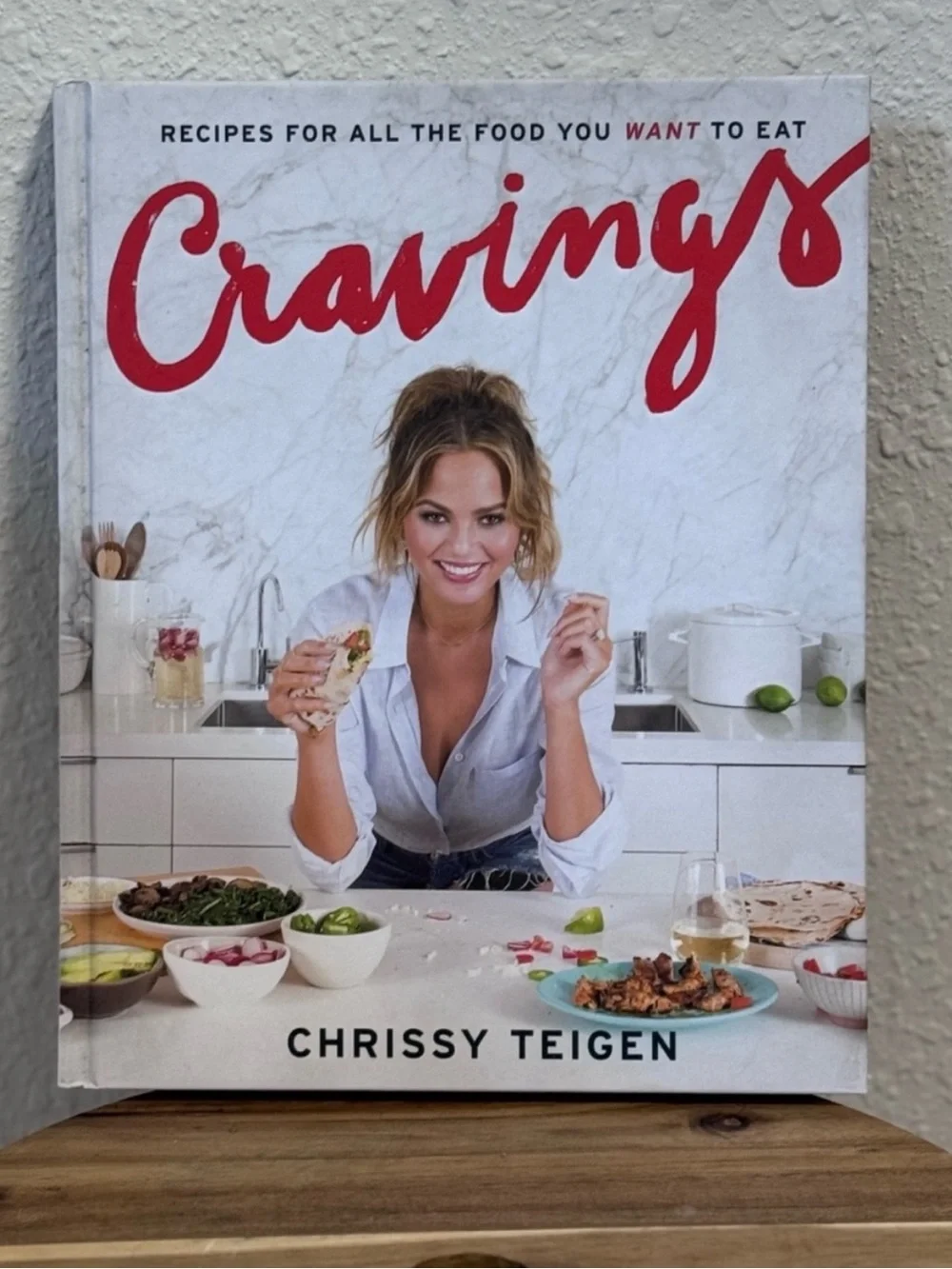Cravings by Chrissy Teigen Cookbook Recipes for All the Food You Want Hardcover